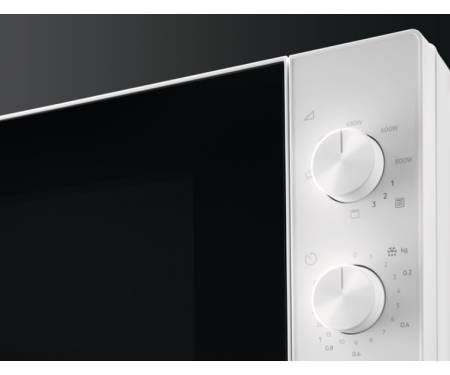 Electrolux Микроволновая печь 20л, мех. управл., 800Вт, гриль, белый