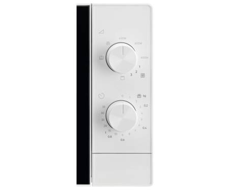 Electrolux Микроволновая печь 20л, мех. управл., 800Вт, гриль, белый