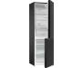 Gorenje Холодильник з нижн. мороз. камерою 185х60х60см, 2 двері, 204(96)л, А++, NoFrost+ , LED дисплей, Зона св-ті, чорний