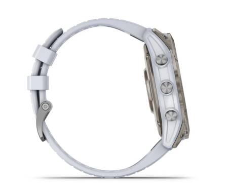 Смарт-часы Garmin Epix Pro (Gen 2) Sapphire 51mm Titanium w. Whitestone Band (010-02804-10/11)