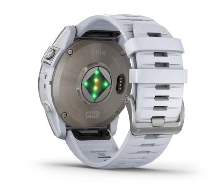 Смарт-часы Garmin Epix Pro (Gen 2) Sapphire 51mm Titanium w. Whitestone Band (010-02804-10/11)