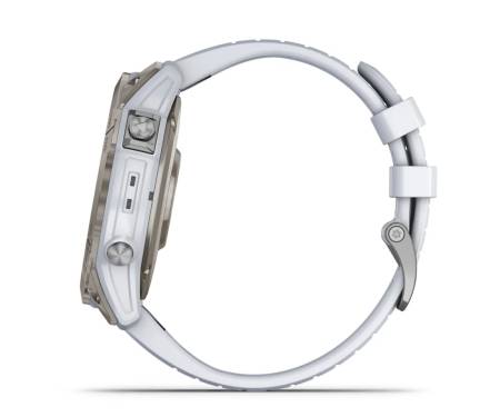 Смарт-часы Garmin Epix Pro (Gen 2) Sapphire 51mm Titanium w. Whitestone Band (010-02804-10/11)