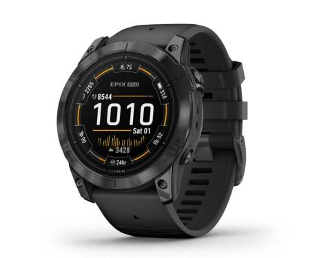 Смарт-годинник Garmin Epix Pro (Gen 2) 51mm Slate Gray w. Black Band (010-02804-20/21)