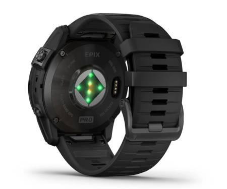 Смарт-годинник Garmin Epix Pro (Gen 2) 51mm Slate Gray w. Black Band (010-02804-20/21)