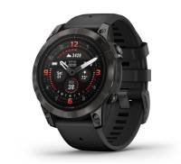 Смарт-годинник Garmin Epix Pro (Gen 2) Sapphire 47mm Carbon G. DLC Tit. with Black Band (010-02803-10/11)