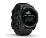 Смарт-часы Garmin Epix Pro (Gen 2) Sapphire 47mm Carbon G. DLC Tit. with Black Band (010-02803-10/11)