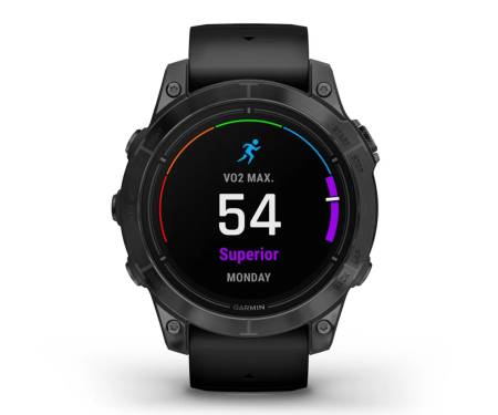 Смарт-часы Garmin Epix Pro (Gen 2) 47mm Slate Gray w. Black Band (010-02803-00/01)