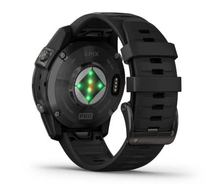 Смарт-часы Garmin Epix Pro (Gen 2) 47mm Slate Gray w. Black Band (010-02803-00/01)