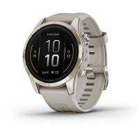 Смарт-годинник Garmin Epix Pro (Gen 2) Sapphire 42mm Soft Gold w. Light S. Band (010-02802-10/11)