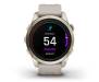 Смарт-годинник Garmin Epix Pro (Gen 2) Sapphire 42mm Soft Gold w. Light S. Band (010-02802-10/11)