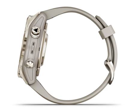 Смарт-годинник Garmin Epix Pro (Gen 2) Sapphire 42mm Soft Gold w. Light S. Band (010-02802-10/11)