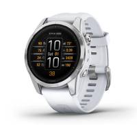Смарт-годинник Garmin Epix Pro (Gen 2) 42mm Silver w. Whitestone Band (010-02802-00/01)