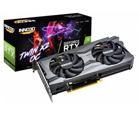 Inno3d Видеокарта GeForce RTX 3060 12GB GDDR6 TWIN X2 OC