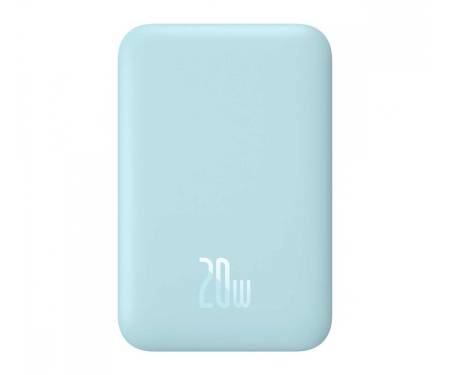 Power Bank Baseus Magnetic Wireless 6000mAh 20W Blue (PPCX020003)