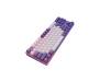 Клавиатура Dark Project KD87A Mech. g3ms Sapphire Violet/Grey (DPO-KD-87A-400300-GMT) 3