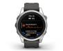 Смарт-часы Garmin Fenix 7S Pro Solar Silver w. Graphite Band (010-02776-00/01)