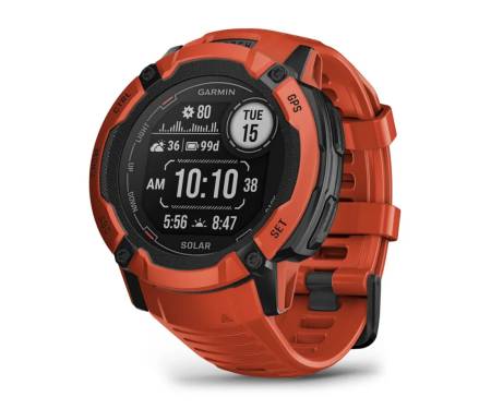 Смарт-часы Garmin Instinct 2X Solar Flame Red (010-02805-11/01)