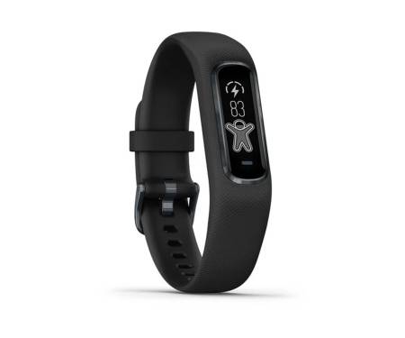 Фитнес-браслет Garmin Vivosmart 4 Black with Midnight Hardware Small (010-01995-10/00)