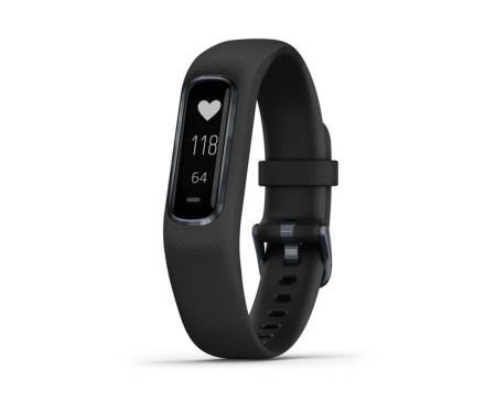 Фитнес-браслет Garmin Vivosmart 4 Black with Midnight Hardware Small (010-01995-10/00)