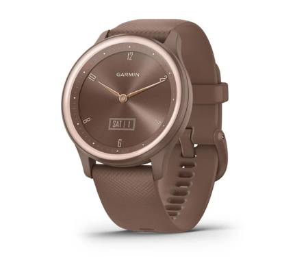 Смарт-часы Garmin Vivomove Sport Cocoa Case and S. Band w. P. Gold Accents (010-02566-02)