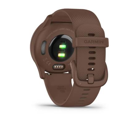 Смарт-часы Garmin Vivomove Sport Cocoa Case and S. Band w. P. Gold Accents (010-02566-02)