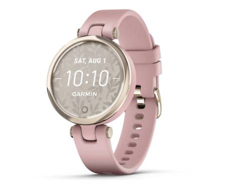 Смарт-часы Garmin Lily Sport Edition - Cream Gold Bezel with Dust Rose Case and S. Band (010-02384-03/13)