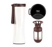 Термокружка Xiaomi Kiss Kiss Fish MOKA OLED (430 мл, White)