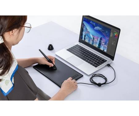 Huion Графический планшет H580X Black