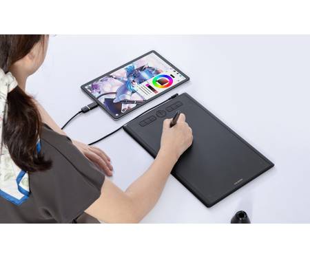 Huion Графический планшет H610X Black