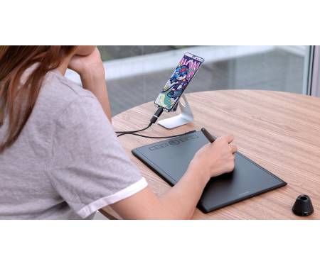Huion Графический планшет H610X Black