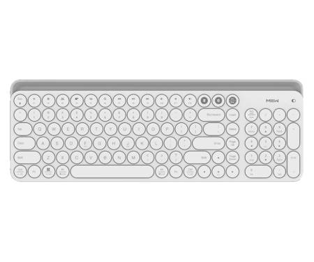 Бездротова клавіатура Xiaomi MiiiW AIR85+ Bluetooth Dual Mode (MWBK01) MAC/iPad/PC White