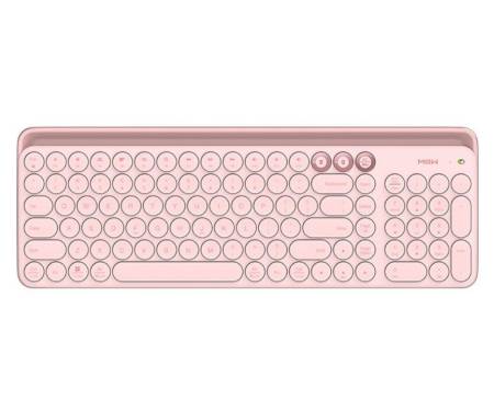 Бездротова клавіатура Xiaomi MiiiW AIR85+ Bluetooth Dual Mode (MWBK01) MAC/iPad/PC Pink
