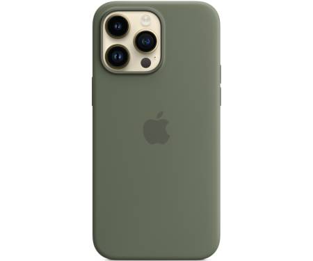 Чехол для Apple iPhone 14 Pro Max Silicone Case with MagSafe - Olive (MQUN3) 1