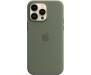 Чехол для Apple iPhone 14 Pro Max Silicone Case with MagSafe - Olive (MQUN3) 1