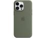 Чехол для Apple iPhone 14 Pro Max Silicone Case with MagSafe - Olive (MQUN3) 2