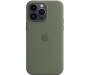 Чехол для Apple iPhone 14 Pro Max Silicone Case with MagSafe - Olive (MQUN3) 3