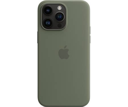 Чехол для Apple iPhone 14 Pro Max Silicone Case with MagSafe - Olive (MQUN3) 4