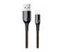 Кабель Baseus C-shaped Light Intelligent power-off Cable For iP 2.4A 1m Black (CALCD-01) 1