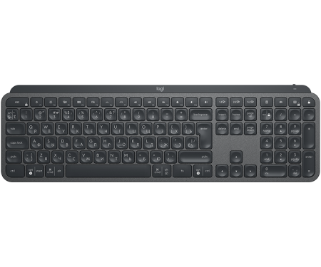 Клавиатура Logitech MX Keys Wireless Illuminated Graphite (920-009417) 1