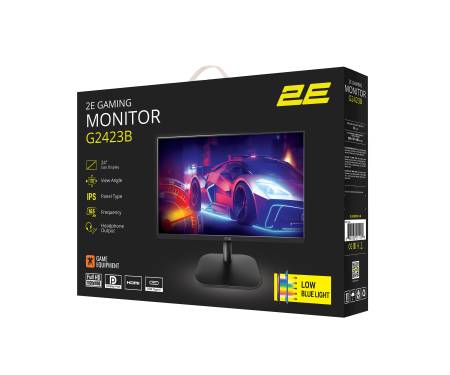 2E Gaming Монитор LCD 23.8" G2423B HDMI, DP, Type-C, IPS, 165Hz, 1ms, FreeSync