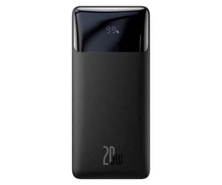 Power Bank Baseus Bipow Digital Display Fast Charge Power Bank 10000mAh 20W Black Overseas Edition (PPBD050301)