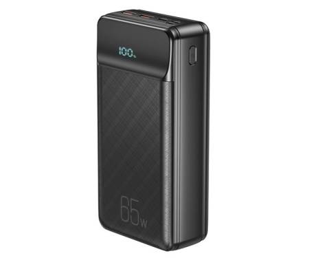 Power Bank XO PR201 2USB+Type-C PD&QC3.0 65W 30000mAh Black 1