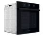 Whirlpool Духовой шкаф электрический, 71л, A+, дисплей, конвекция, телескопические направляющие, черный