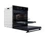Whirlpool Духовой шкаф электрический, 71л, A+, дисплей, конвекция, телескопические направляющие, черный