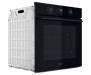 Whirlpool Духовой шкаф электрический, 71л, A+, дисплей, конвекция, телескопические направляющие, черный