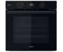 Whirlpool Духовой шкаф электрический, 71л, A+, дисплей, конвекция, телескопические направляющие, пар, черный