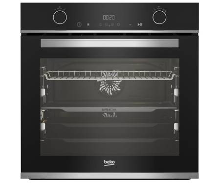 Beko Духовой шкаф электрический, 72л, A+, дисплей, конвекция, черный