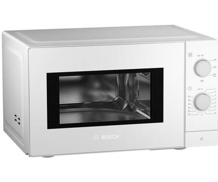 Bosch Микроволновая печь, 20л, мех. управл., 800Вт, белый