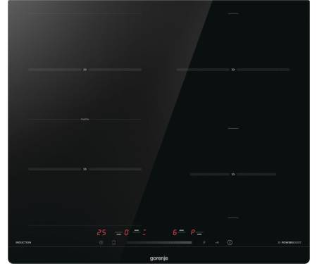 Gorenje Варочная поверхность индукционная, 60см, обьединение конфорок, черный