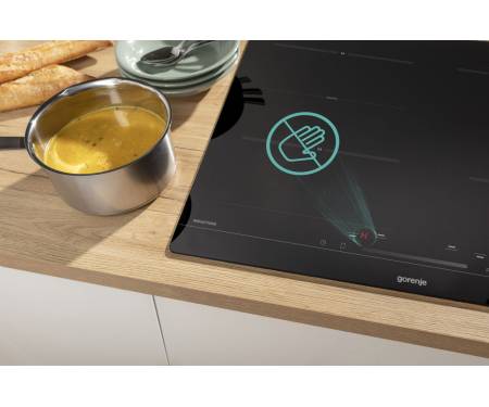 Gorenje Варочная поверхность индукционная, 60см, обьединение конфорок, черный